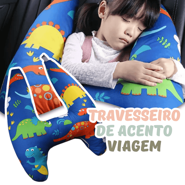 Almofada de Travesseiro de Viagem para Criança