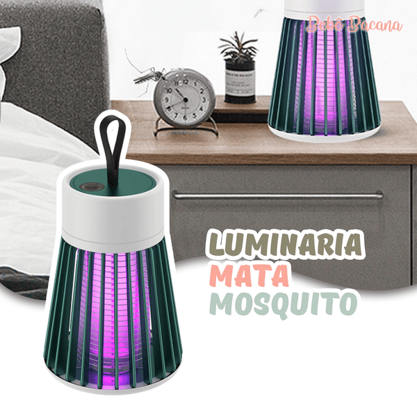 Luminária Repelente - Mata mosquitos pernilongos muriçocas insetos