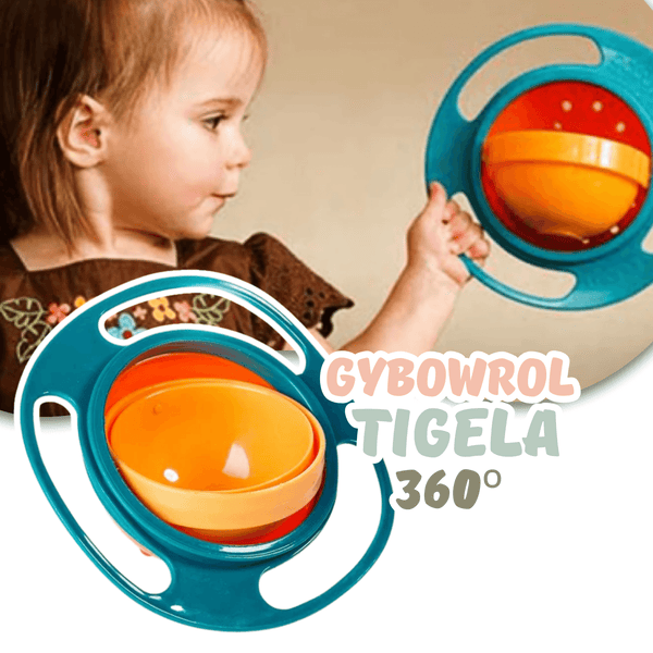 GyBowrol - Tigela Giroscópica Universal para Crianças